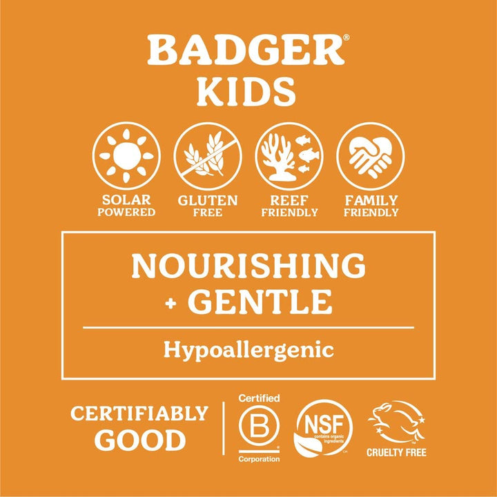 Badger Clear Zinc Kinder Sonnencreme SPF40 87ml