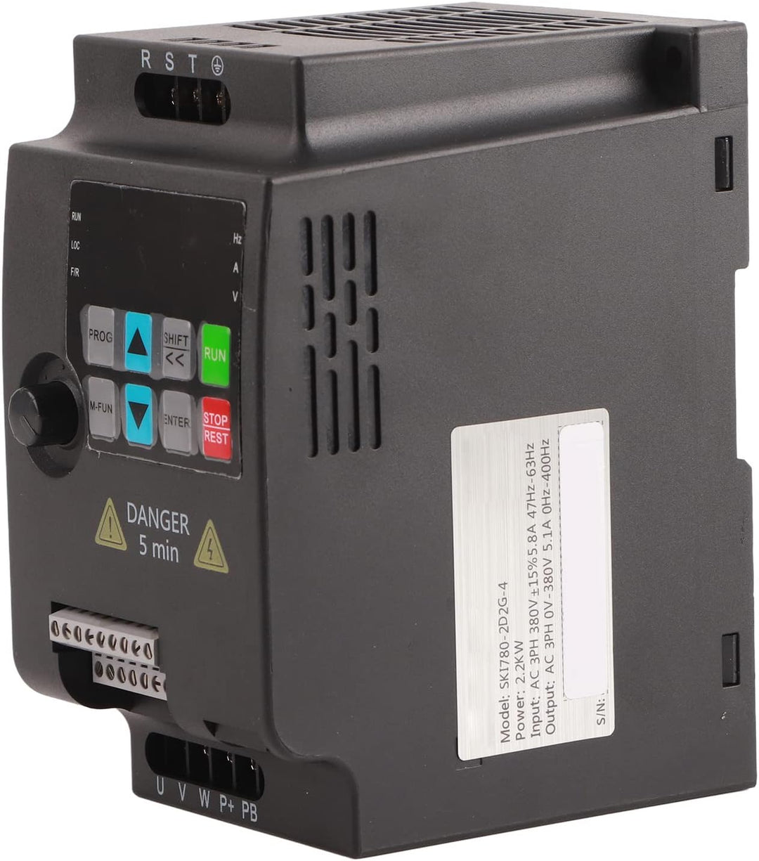 380 V 2.2kw Mini VFD Frequenzumrichter 3 phasen-Wechselstrom Wechselrichter für 3 phasen Drehstrommo