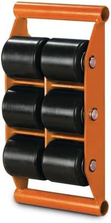 Unicraft Möbel Transportrollen TR 6 (Tragkraft: 6 t, 415 x 210 x 100 mm, Gummioberfläche) 6193060