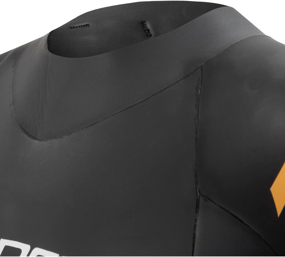 ZONE3 Thermo-Neoprenanzug für Damen, Schwarz, Orange und Gelb, warme Thermoschicht, leicht zu dehnen