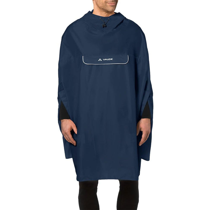 VAUDE Regenponcho Valdipino Poncho - Damen und Herren wasserdicht - Outdoorponcho Regenschutz mit in