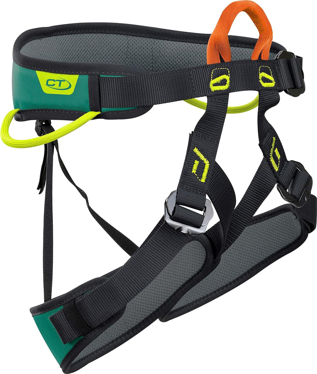 Climbing Technology Explorer Geschirr Unisex - Erwachsene, Grün/Schwarz/Gelb, Einzigartig