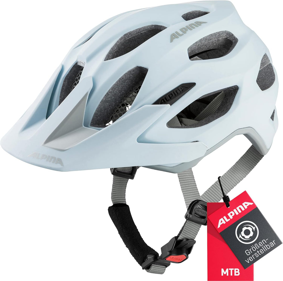 ALPINA CARAPAX 2.0 - Leichter, Stabiler & Komfortabler Fahrradhelm Mit Fliegennetz & Antibakterielle