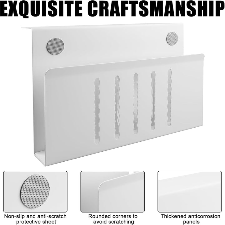 Schreibtisch Seitenaufbewahrung, Laptop Wandhalterung Schubladen Organizer Seitenständer Desk Side S
