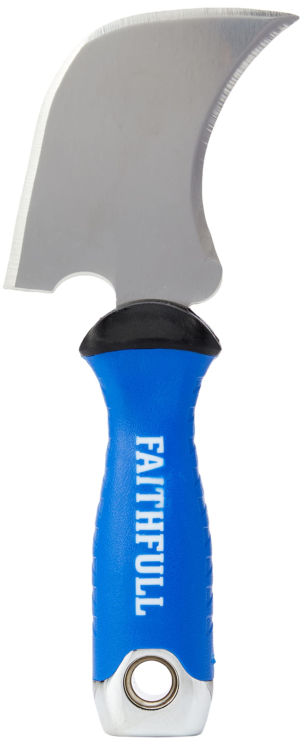 Faithfull SGWINDME Profi Fenstermesser Quarter Moon, Blau