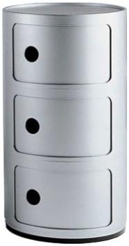 Kartell 496709 Container Componibili schwarz Modern Schwarz, Modern Schwarz