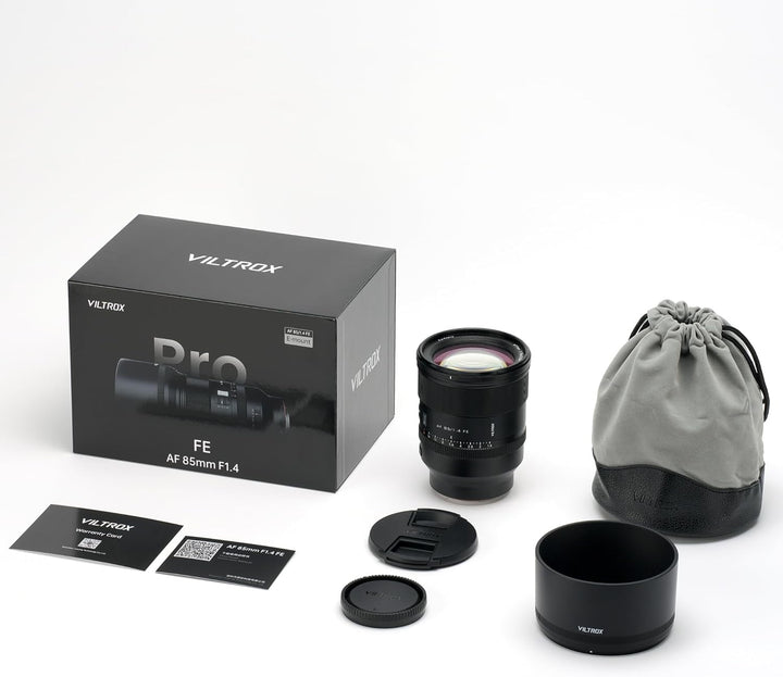 VILTROX 85mm f1.4 Pro FE, AF 85mm f/1.4 für Sony E-Mount Vollformat Autofokus Objektiv für Sony a7Ⅲ