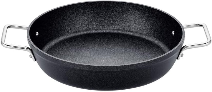 Fissler Adamant / Servier-Pfanne (Ø 28 cm) Aluminium-Bratpfanne, beschichtet, antihaftend, hoher Ran
