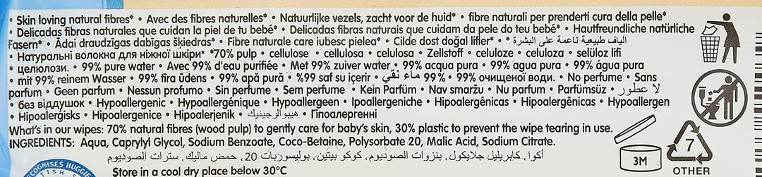 Huggies Pure Baby Wipes, 56 Stück (Packung mit 5) 56 stück (5er Pack) 56 Tücher, 56 stück (5er