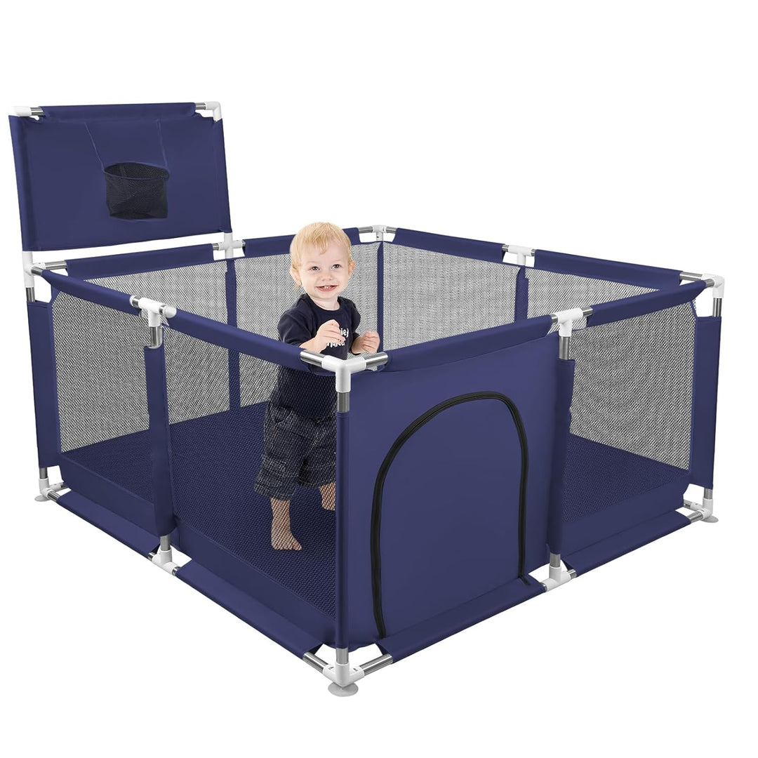 Laufstall Baby, Indoor &amp; Outdoor Laufgitter Baby Grosse xxl Sicherheitsspielplatz Schutzgitter für K