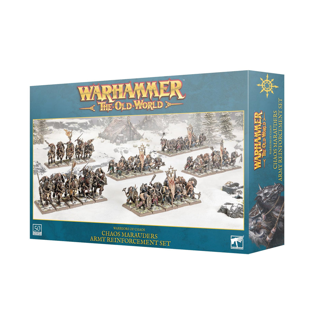 Games Workshop - Warhammer - The Old World - Chaos Marauders Army Reinforcement Boxed Set