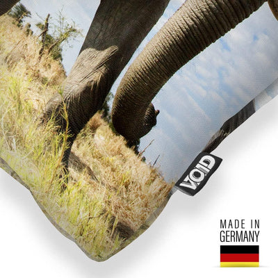 VOID Elefant Afrika Kissenbezug Kissenhülle Sofakissen Kissen Deko Outdoor-Kissen Dekokissen, Kissen