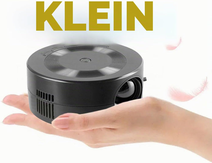 LED Projektor, Tragbarer Kleiner Handy-Projektor, gleiche Bildschirmfunktion Als Telefon und Tablet,