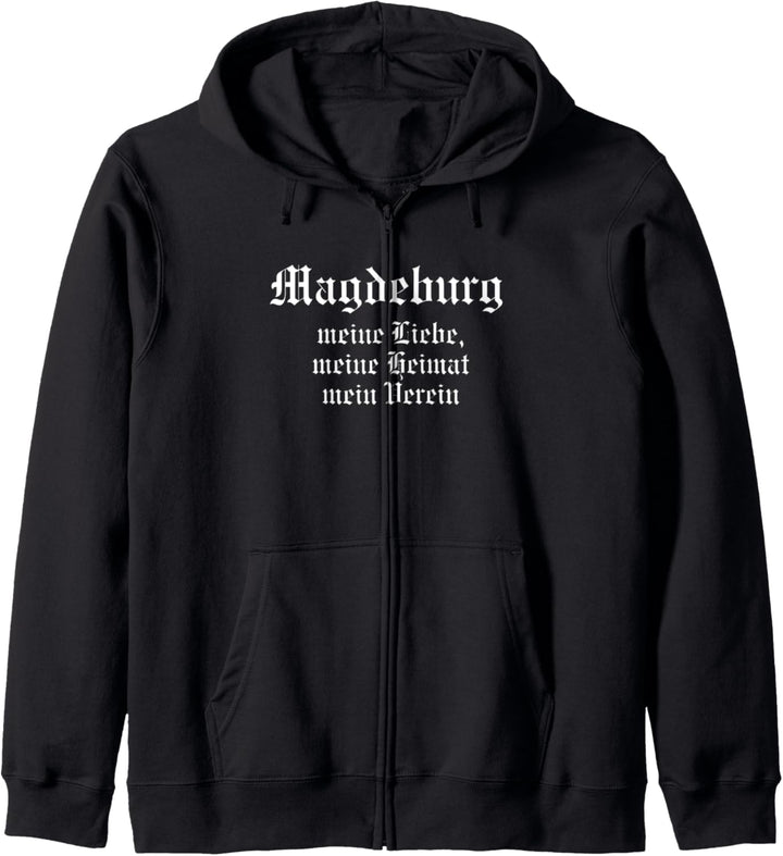 Magdeburg Meine Liebe meine Heimat Mein Verein Kapuzenjacke