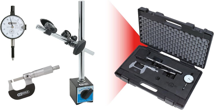 KS Tools 150.2230 Bremsscheibenmesswerkzeugsatz, 3-tlg.
