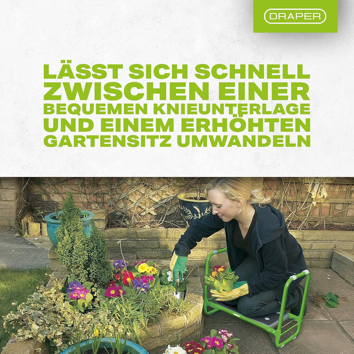 Draper 64970 Klappsitz und Kniebank