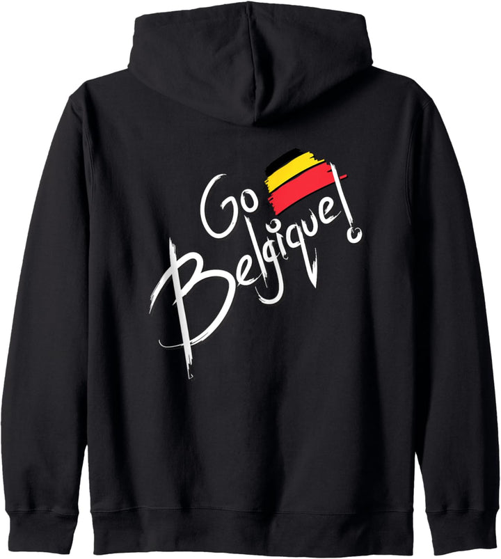 Flagge Belgien Kapuzenjacke