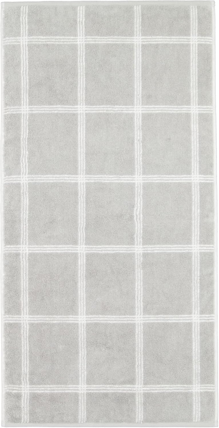 Cawö Luxury Home Duschtuch Two-Tone 604 | 76 Platin - 80 x 150 Duschtuch 80 x 150 cm, Duschtuch 80 x