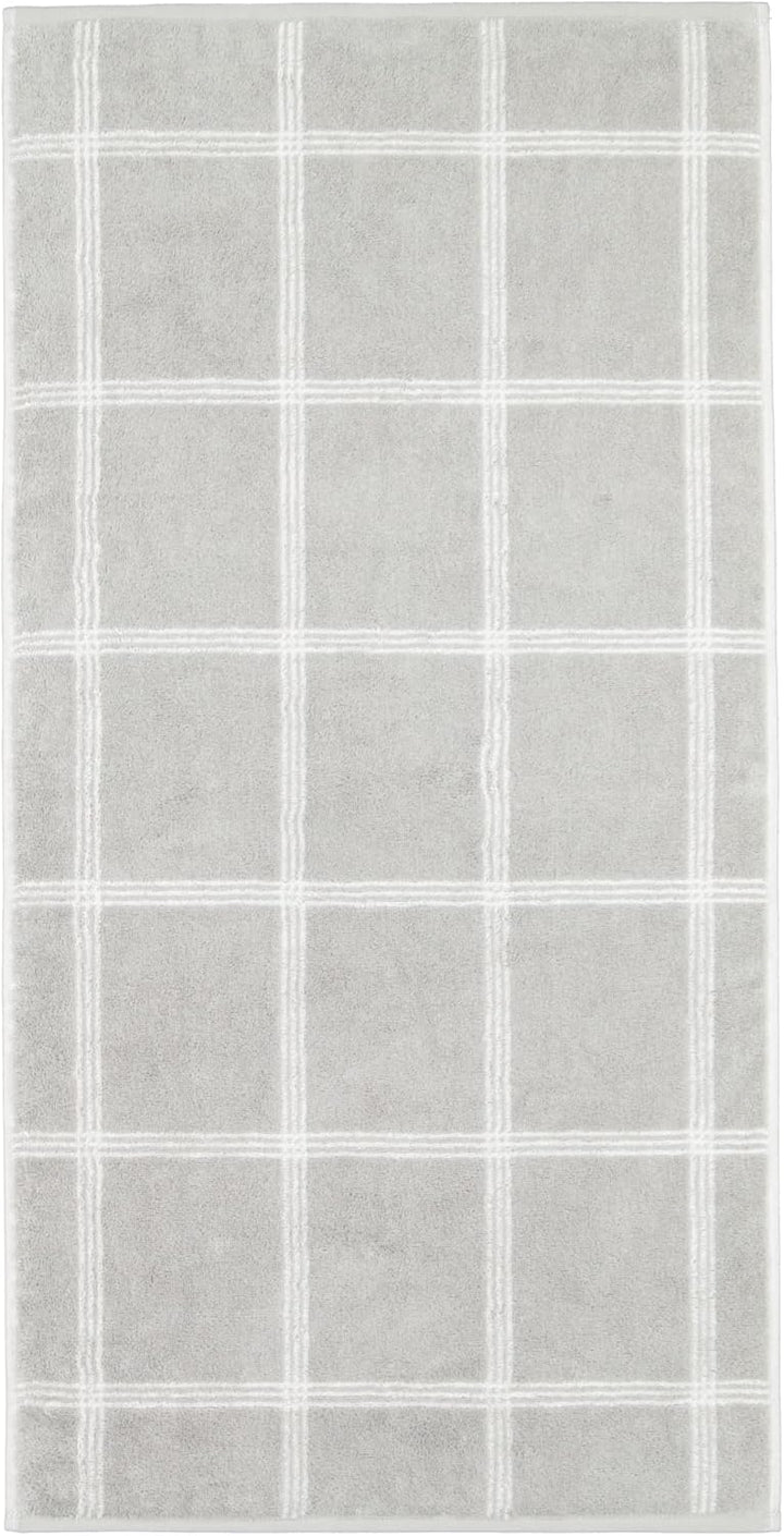 Cawö Luxury Home Duschtuch Two-Tone 604 | 76 Platin - 80 x 150 Duschtuch 80 x 150 cm, Duschtuch 80 x