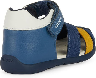 Geox Baby-Jungen B Elthan Boy C Erste Schritte 18 EU Avio Yellow, 18 EU Avio Yellow