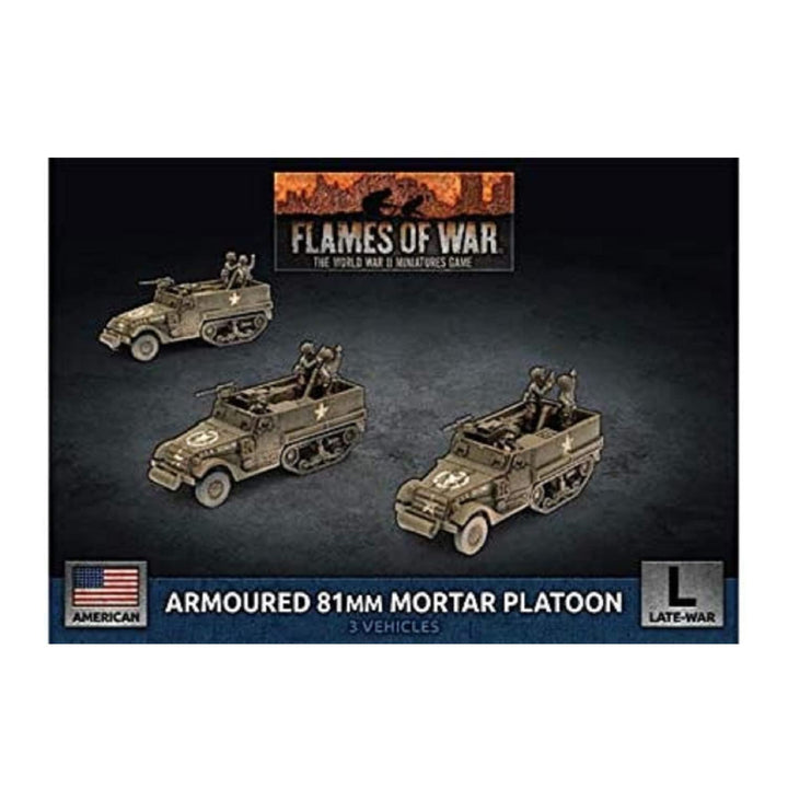 Flames of War: Late War: United States M4 81 mm gepanzerter Mörser Platoon (UBX78)