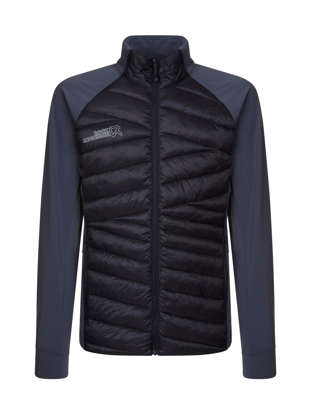Rock Experience Herren Lancelot Hybrid Man Jacket Jacket M 0208 CAVIAR+1323 EBONY, M 0208 CAVIAR+132