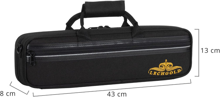 Lechgold Leichtkoffer für Querflöte - Lightcase für alle gängigen Querflöten mit C-Fuss - Thermopols