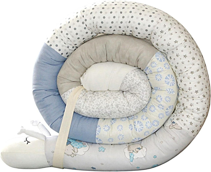 Generisch Bettschlange/Bettschnecke XXL (Motiv Meereswelt) Länge 250cm **personalisierbar** Seitensc