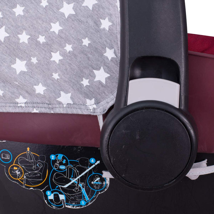 JYOKO KIDS Verdeck kompatibel mit Maxi Cosi Bebe Confort Pebble (White Star), White Star