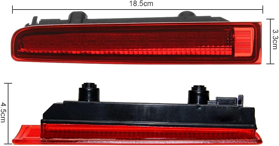 KYYET LED-Bremslicht, hoch montiertes 3. drittes Bremslicht für T5 T6 Transporter 2003-2016 2-Türer