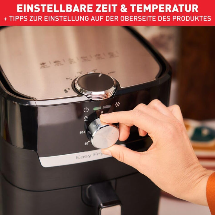Tefal EY5018 Easy Fry & Grill Classic Heissluftfritteuse | 2-in-1 Technologie (Air Fryer und Grill)