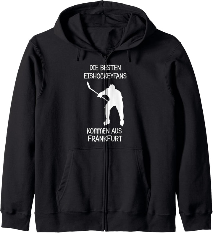 Eishockey Fans Frankfurt Kapuzenjacke