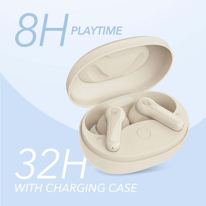 soundcore by Anker P2 Mini True-Wireless Earbuds In-Ear Kopfhörer, 10mm Audiotreiber, intensiver Bas