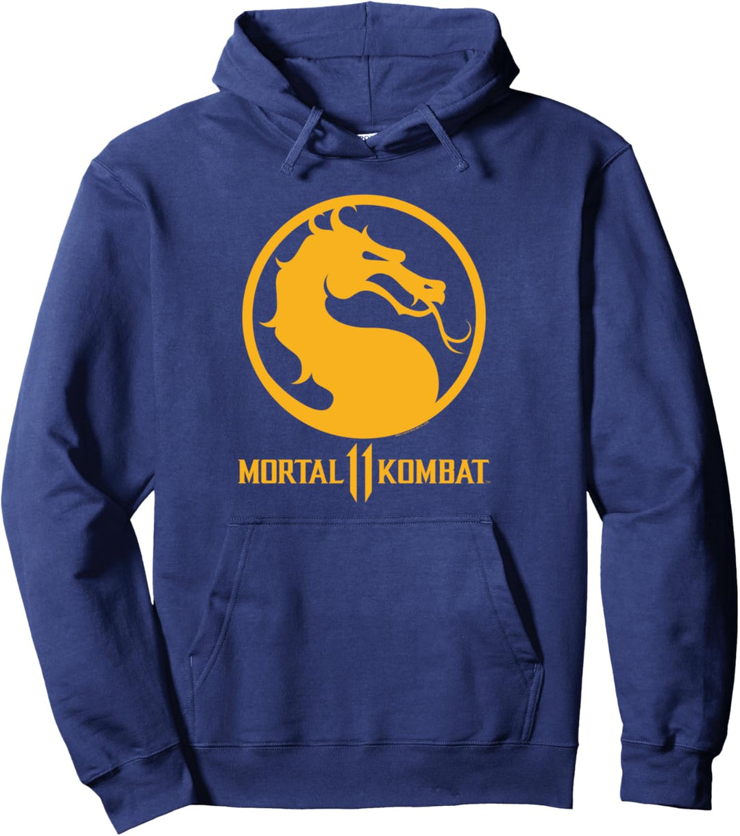 Mortal Kombat 11 Dragon Logo Pullover Hoodie