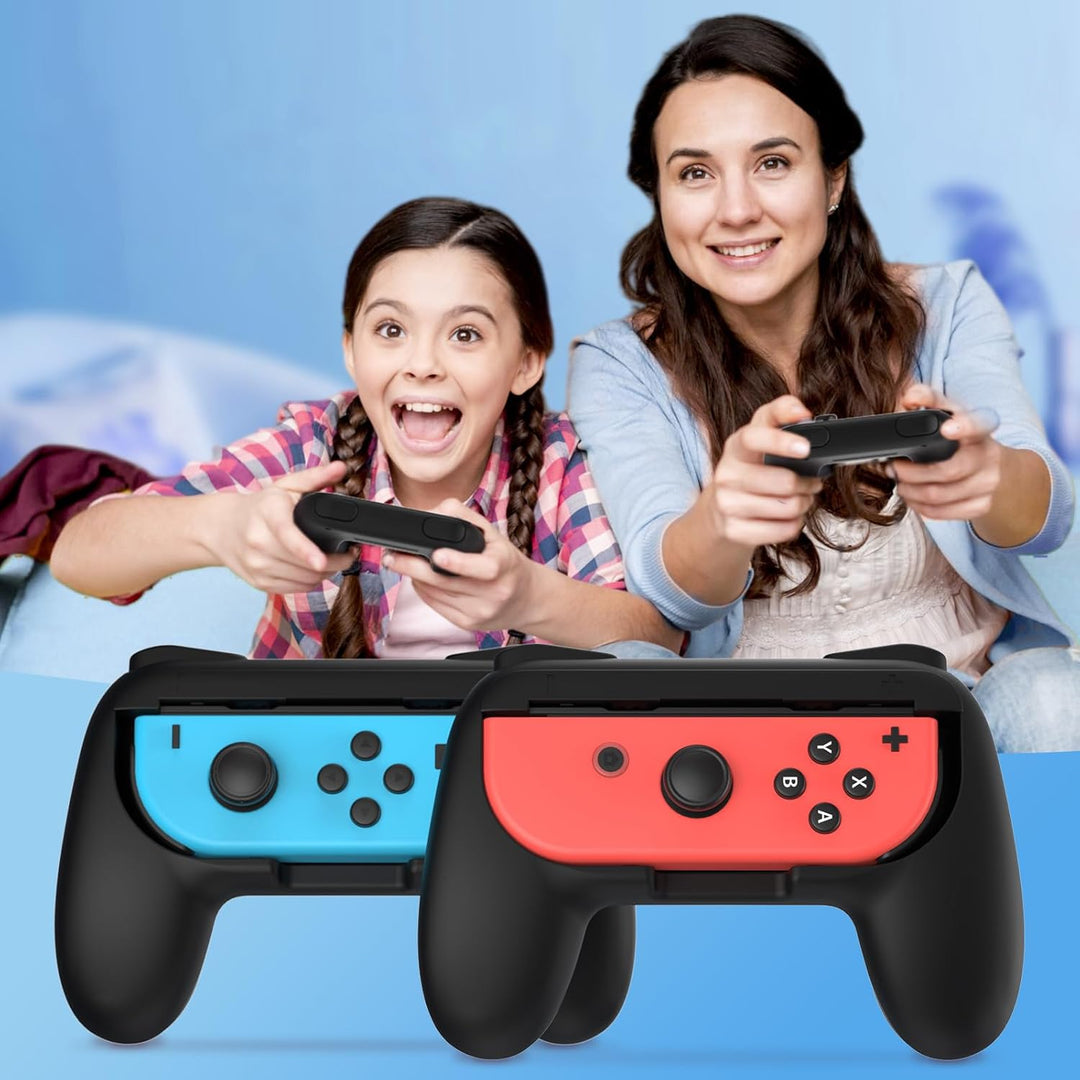 FASTSNAIL Rutschfester Griffe Kompatibel mit Nintendo Switch für JoyCon, Halterung Gaming Controller