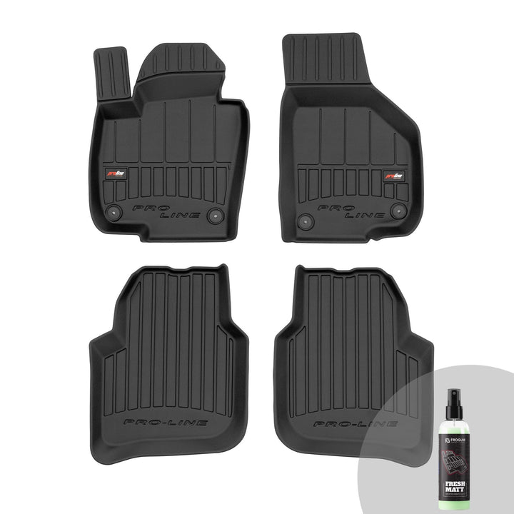 FROGUM ProLine 3D Gummimatten Exklusiven Auto Fussmatten Autofussmatten für Skoda Superb II 2008-201
