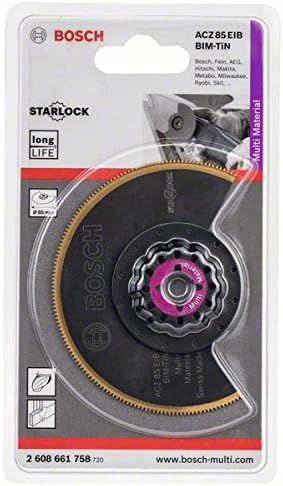 Bosch Professional 1x Segmentsägeblatt ACZ 85 EB (für Multi Material, Ø 85 mm, Zubehör Multifunktion
