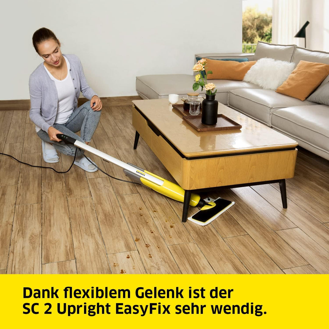 Kärcher Dampfreiniger SC 2 Upright EasyFix, Aufheizzeit: 30 s, Flächenleistung: ca. 50 m², Tank: 0,4