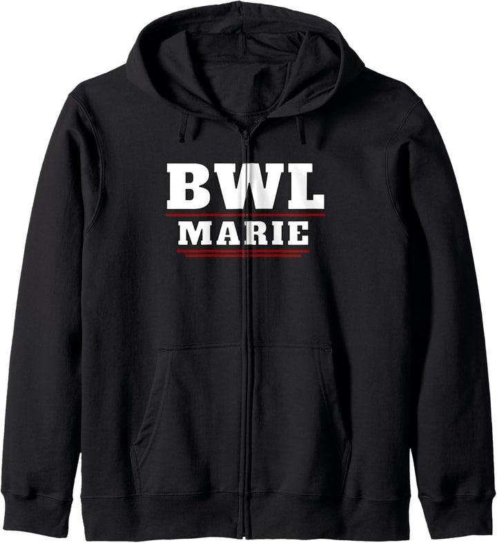 BWL MARIE! reiche schöne Studentin wohlhabend Lifestyle Kapuzenjacke