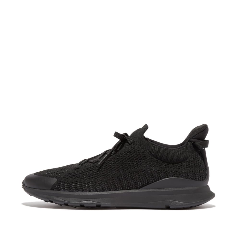FitFlop Herren Vitamin Ffx Knit Sports SneakersSneaker 42 EU Schwarzes Zinn, 42 EU Schwarzes Zinn
