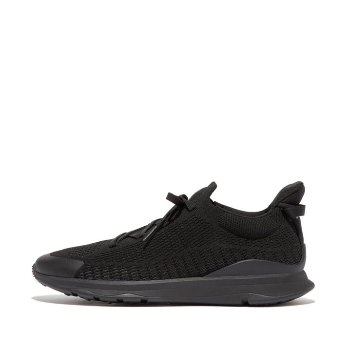 FitFlop Herren Vitamin Ffx Knit Sports SneakersSneaker 42 EU Schwarzes Zinn, 42 EU Schwarzes Zinn