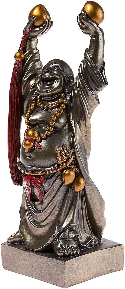 lachineuse Grosser Buddha Glücksbringer Bouddha Longévité, Bouddha Longévité