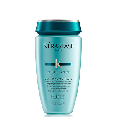 Kérastase Shampoo für geschädigtes und strapaziertes Haar, Regenerierendes und stärkendes Haarbad, B