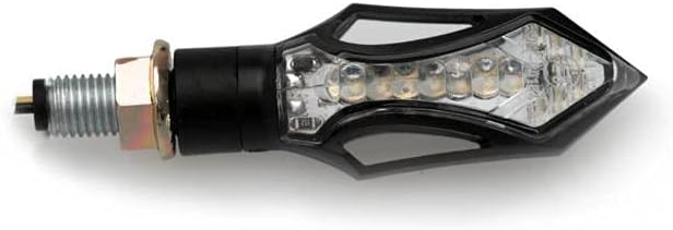 Puig 20424N Tower Genehmigt Sequenziell Blinkerset Schwarz