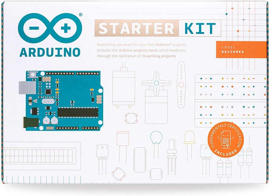Arduino Certification Bundle: Kit & Exam (English) [AKX00020], English