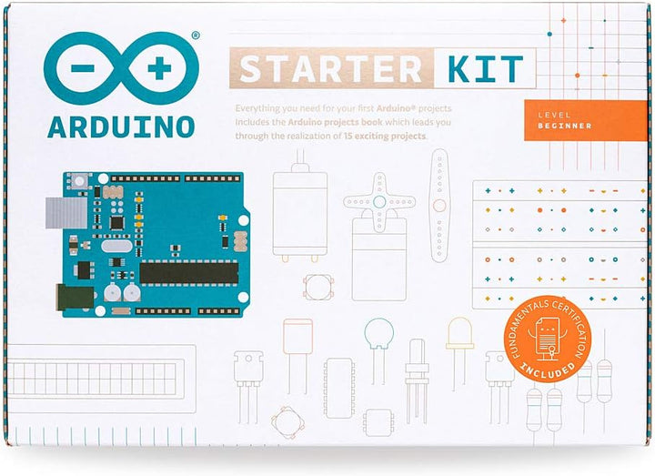 Arduino Certification Bundle: Kit & Exam (English) [AKX00020], English