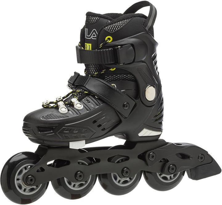 FILA SKATES Kid Nrk Junior Inline Skate S 28-31 BLACK/LIME, S 28-31 BLACK/LIME