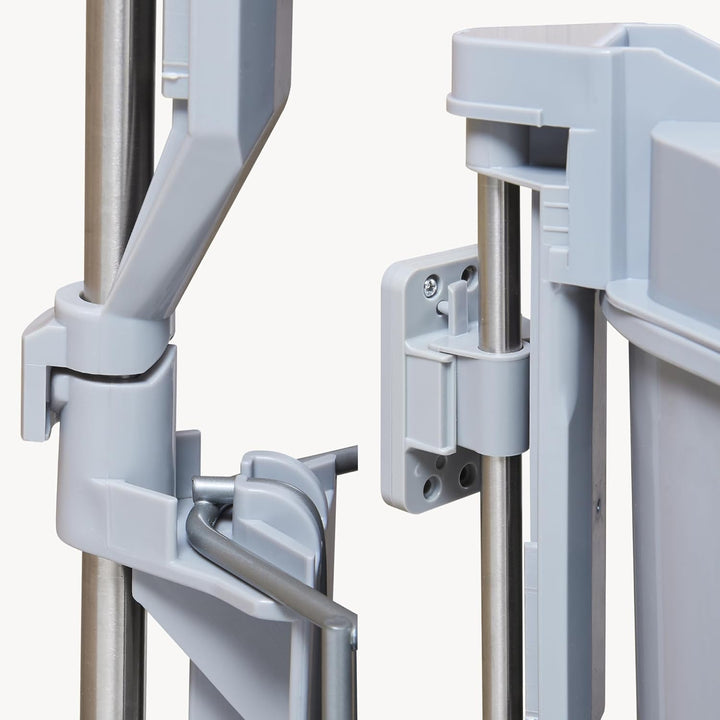[en.casa] Einbau-Mülleimer Küche Kollby Mülltrennsystem 4fach für Unterschrank 50 cm breit 3 x 6L+1