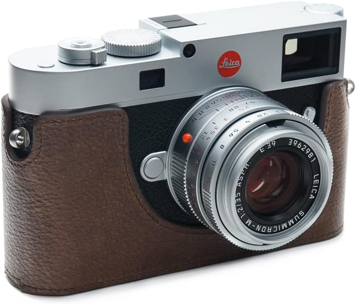 Für Leica M11 Kameratasche, handgefertigt, echtes Leder, halbe Kameratasche, Tasche für Leica M11 Ka
