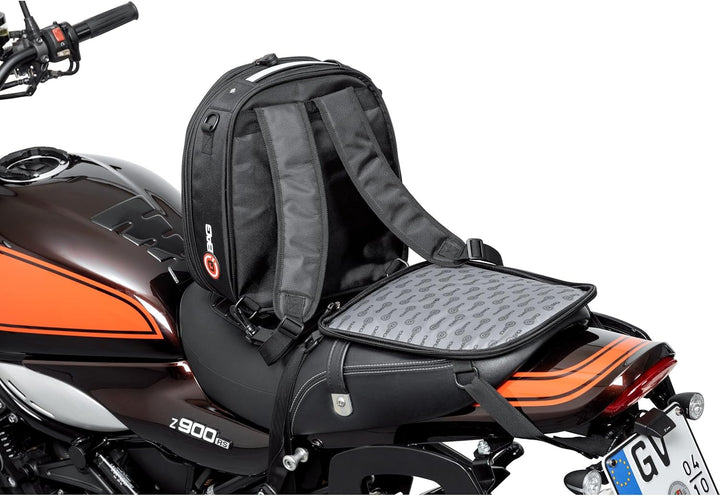 QBag Hecktasche Motorrad Motorradtasche Hecktasche ST08 abnehmbar 10-20 Liter, Unisex, Multipurpose,